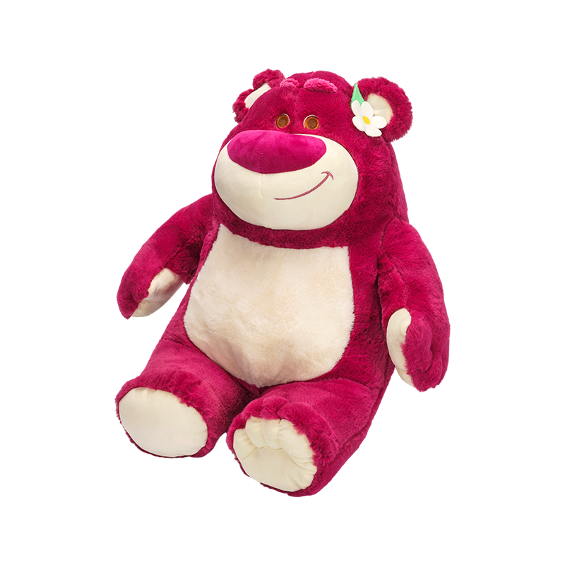 Огромная плюшевая игрушка клубничный медведь