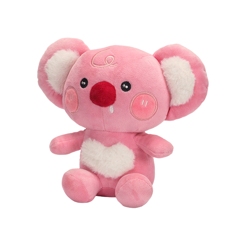 Мягкая игрушка-плюшевая игрушка в виде розовой коалы для девочек