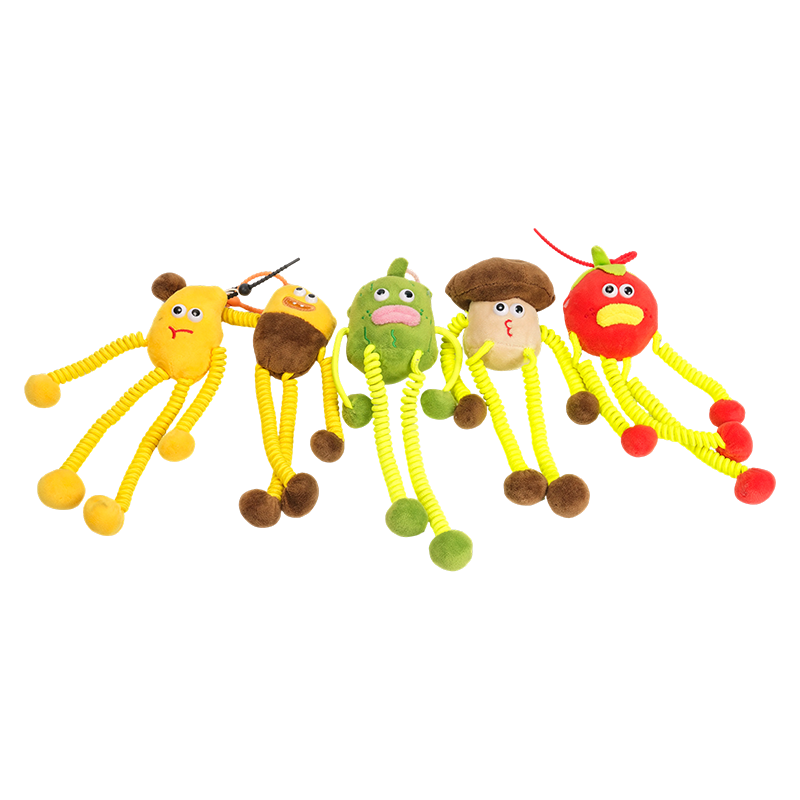 Длинные плюшевые брелки