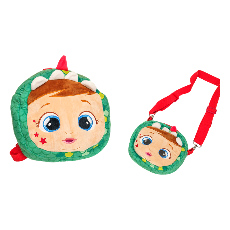 Плюшевый рюкзак в форме динозавра