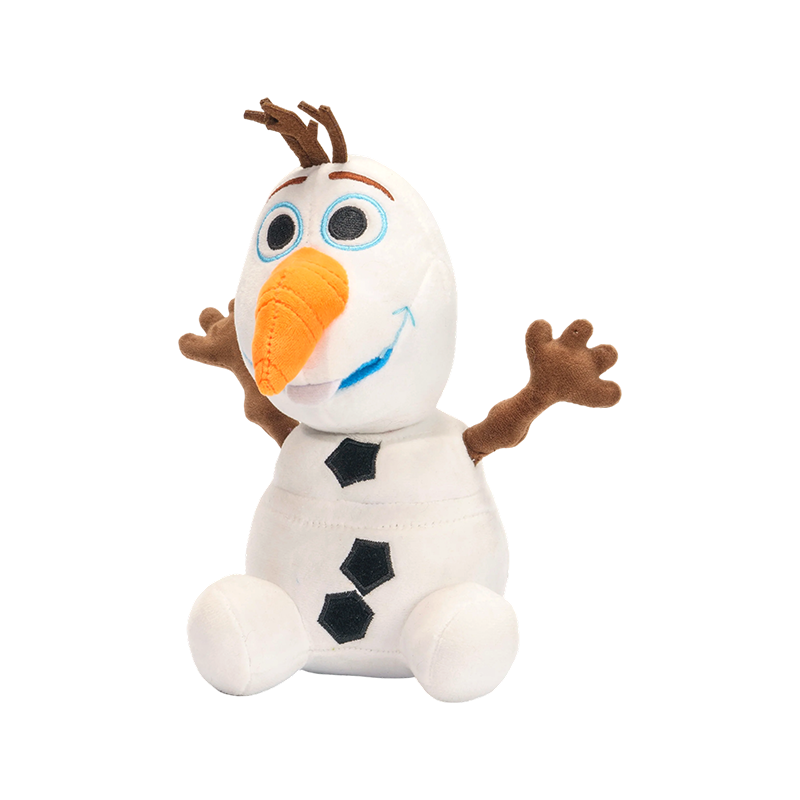 Праздничная мягкая кукла в стиле олаф